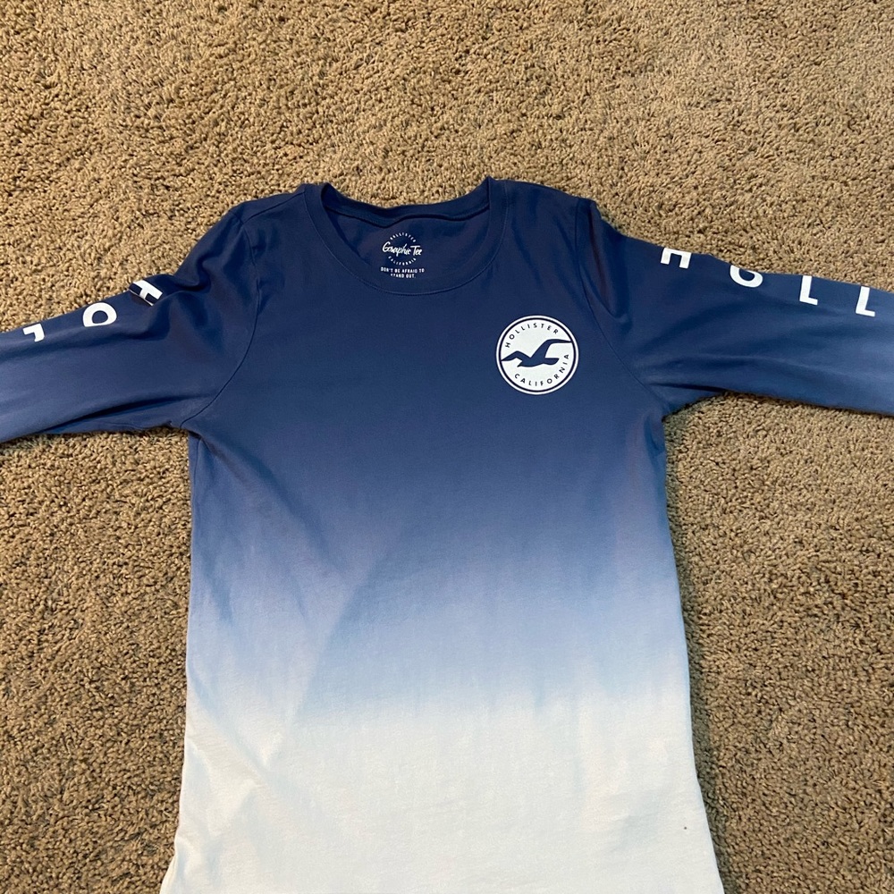 Hollister long sleeve graphic tee